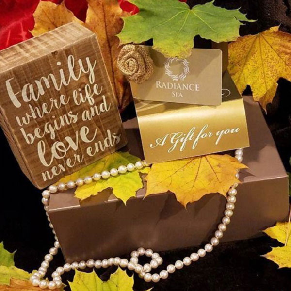 Radiance Spa Gift Cards